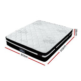 Darrahopens Furniture > Mattresses Giselle King Single Bed Mattress Size Extra Firm 7 Zone Pocket Spring Foam 28cm