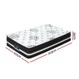 darrahopens Furniture > Mattresses Giselle King Single Size Mattress Bed COOL GEL Memory Foam Eurotop Pocket Spring