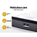 darrahopens Furniture > Mattresses Giselle Mattress 9 Zone Pocket Spring Latex Foam Medium Firm 34cm King Single