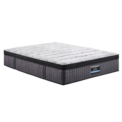 darrahopens Furniture > Mattresses Giselle Mattress 9 Zone Pocket Spring Latex Foam Medium Firm 34cm King Single