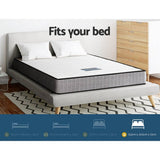 Darrahopens Furniture > Mattresses Giselle Mattress Medium Firm Mattresses Tight Top Bed Bonnel Spring 13cm QUEEN