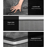 Darrahopens Furniture > Mattresses Giselle Mattress Pocket Mini Spring Mattresses Medium Firm 9-Zone Bed King