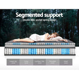 Darrahopens Furniture > Mattresses Giselle Mattress Pocket Mini Spring Mattresses Medium Firm 9-Zone Bed King