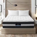 darrahopens Furniture > Mattresses Giselle Queen Mattress Bed Size 7 Zone Pocket Spring Medium Firm Foam 30cm