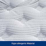 darrahopens Furniture > Mattresses King Mattress Latex Pillow Top Pocket Spring Foam Medium Firm