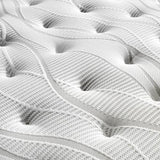 darrahopens Furniture > Mattresses Mattress Euro Top Double Size Pocket Spring Coil with Knitted Fabric Medium Firm 34cm Thick