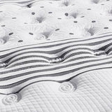 darrahopens Furniture > Mattresses Mattress Euro Top Queen Size Pocket Spring Coil with Knitted Fabric Medium Firm 33cm Thick