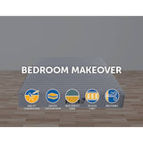darrahopens Furniture > Mattresses Palermo Contour 20cm Encased Coil King Mattress CertiPUR-US Certified Foam