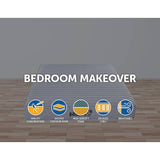 darrahopens Furniture > Mattresses Palermo Contour 20cm Encased Coil Queen Mattress CertiPUR-US Certified Foam
