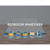 darrahopens Furniture > Mattresses Palermo Double 20cm Memory Foam and Innerspring Hybrid Mattress