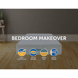 darrahopens Furniture > Mattresses Palermo Double Mattress 30cm Memory Foam Green Tea Infused CertiPUR Approved