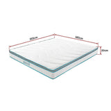 darrahopens Furniture > Mattresses Palermo King 20cm Memory Foam and Innerspring Hybrid Mattress