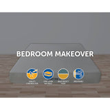 darrahopens Furniture > Mattresses Palermo King 25cm Gel Memory Foam Mattress  - Dual-Layered  - CertiPUR-US Certified