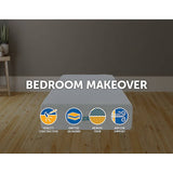 darrahopens Furniture > Mattresses Palermo King Single Mattress 30cm Memory Foam Green Tea Infused CertiPUR Approved