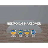 darrahopens Furniture > Mattresses Palermo Queen Mattress Memory Foam Green Tea Infused CertiPUR Approved