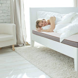 darrahopens Furniture > Mattresses Palermo Queen Memory Foam Mattress Topper Cooling Gel Infused CertiPUR Approved