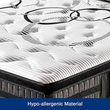 darrahopens Furniture > Mattresses Queen Mattress in Gel Memory Foam Pocket Coil Medium Firm Bed 34cm Thick
