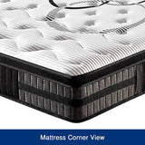 darrahopens Furniture > Mattresses Queen Mattress in Gel Memory Foam Pocket Coil Medium Firm Bed 34cm Thick