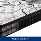 darrahopens Furniture > Mattresses Queen Mattress in Gel Memory Foam Pocket Coil Medium Firm Bed 34cm Thick