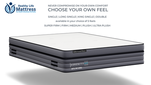 Darrahopens Furniture > Mattresses Serenity Long Single Mattress – Plush