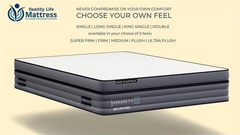 Darrahopens Furniture > Mattresses Serenity Long Single Mattress – Ultra Plush