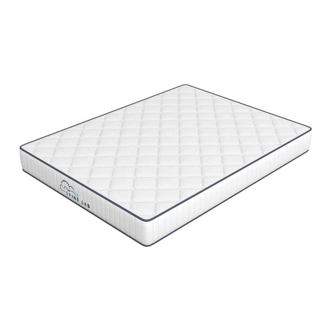 Darrahopens Furniture > Mattresses Spine-Lab Mattress 5 Zone 21cm Medium Firm Foam Bonnell Spring - King Single - White