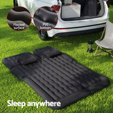 Darrahopens Furniture > Mattresses Weisshorn Car Mattress 175x130 Inflatable SUV Back Seat Camping Bed Black
