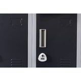 Darrahopens Furniture > Office 12-Door Locker for Office Gym Shed School Home Storage - 3-Digit Combination Lock