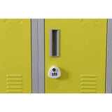 Darrahopens Furniture > Office 12-Door Locker for Office Gym Shed School Home Storage - 3-Digit Combination Lock