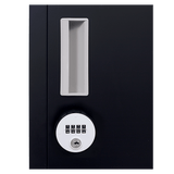 Darrahopens Furniture > Office 12-Door Locker for Office Gym Shed School Home Storage - 4-Digit Combination Lock