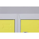 Darrahopens Furniture > Office 12-Door Locker for Office Gym Shed School Home Storage - 4-Digit Combination Lock
