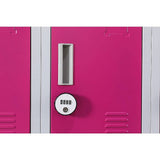 darrahopens Furniture > Office 12-Door Locker for Office Gym Shed School Home Storage - 4-Digit Combination Lock