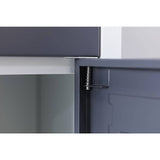 Darrahopens Furniture > Office 12-Door Locker for Office Gym Shed School Home Storage - Padlock-operated