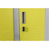 Darrahopens Furniture > Office 12-Door Locker for Office Gym Shed School Home Storage - Padlock-operated