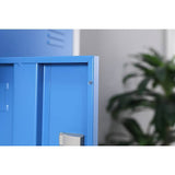 Darrahopens Furniture > Office 12-Door Locker for Office Gym Shed School Home Storage - Padlock-operated