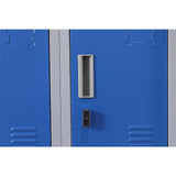 Darrahopens Furniture > Office 12-Door Locker for Office Gym Shed School Home Storage - Padlock-operated