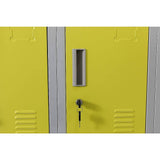 Darrahopens Furniture > Office 12-Door Locker for Office Gym Shed School Home Storage - Standard Lock with 2 Keys