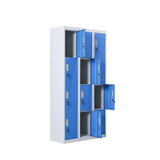Darrahopens Furniture > Office 12-Door Locker for Office Gym Shed School Home Storage - Standard Lock with Keys