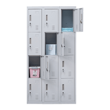 Darrahopens Furniture > Office 12-Door Locker for Office Gym Shed School Home Storage - Standard Lock with Keys