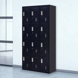 Darrahopens Furniture > Office 12-Door Locker for Office Gym Shed School Home Storage - Standard Lock with Keys