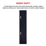 darrahopens Furniture > Office 2-Door Vertical Locker for Office Gym Shed School Home Storage
