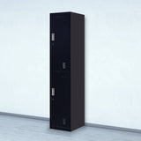 darrahopens Furniture > Office 2-Door Vertical Locker for Office Gym Shed School Home Storage