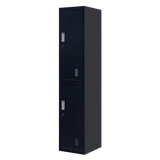darrahopens Furniture > Office 2-Door Vertical Locker for Office Gym Shed School Home Storage