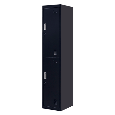 darrahopens Furniture > Office 2-Door Vertical Locker for Office Gym Shed School Home Storage