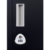 darrahopens Furniture > Office 2-Door Vertical Locker for Office Gym Shed School Home Storage