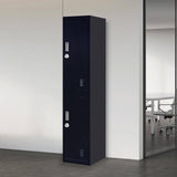 darrahopens Furniture > Office 2-Door Vertical Locker for Office Gym Shed School Home Storage