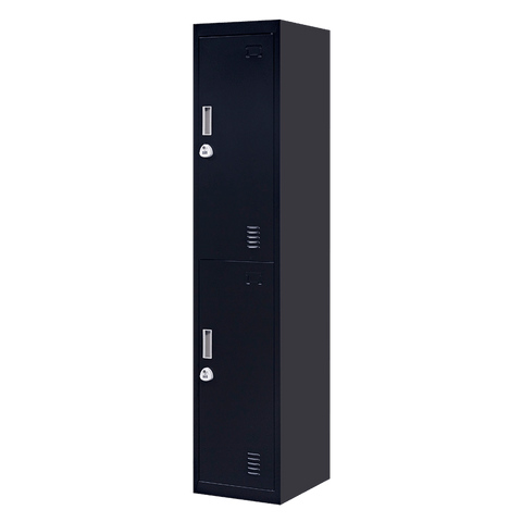 darrahopens Furniture > Office 2-Door Vertical Locker for Office Gym Shed School Home Storage