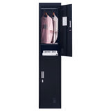darrahopens Furniture > Office 2-Door Vertical Locker for Office Gym Shed School Home Storage