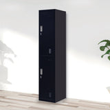 darrahopens Furniture > Office 2-Door Vertical Locker for Office Gym Shed School Home Storage