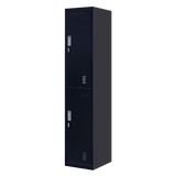 darrahopens Furniture > Office 2-Door Vertical Locker for Office Gym Shed School Home Storage